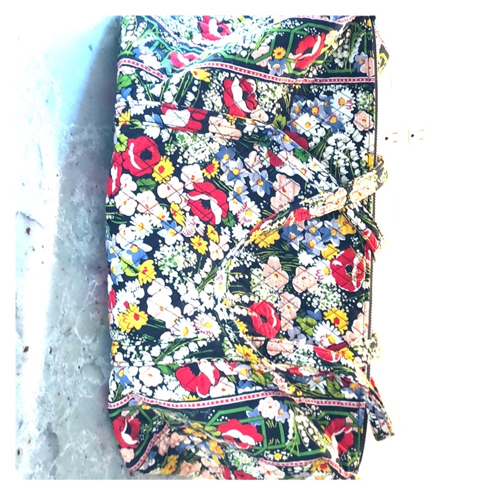 Floral duffle bag